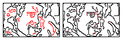 Example image showing linker lines