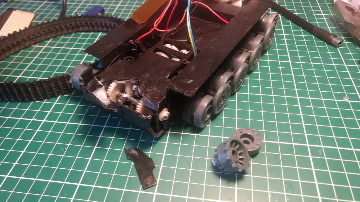 This unfortunately is what it looks like